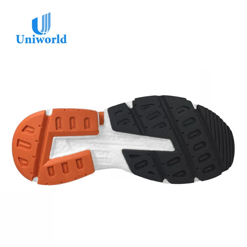 Latest Men Rubber + E-tpu Running Shoes Sole Popcorn Outsole Shoe Outsole Origin Size Range Place Model Sole Anti Slip