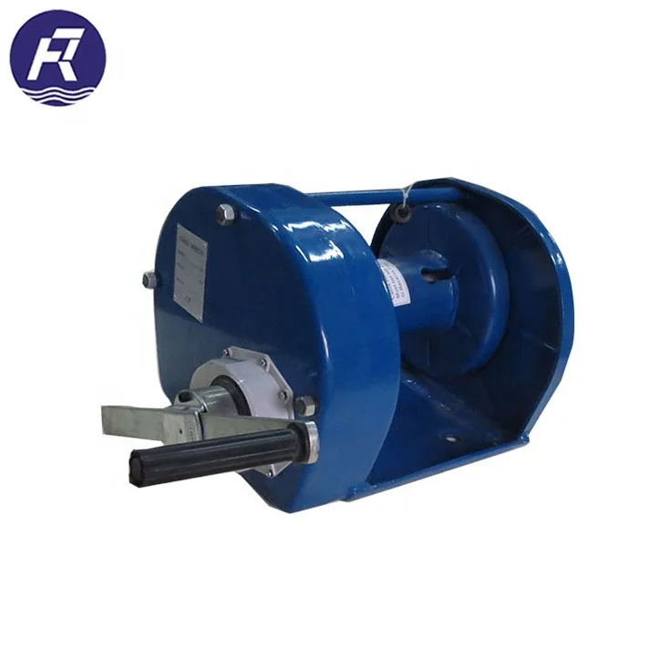 Professional manufacture manual hand boat anchor winch