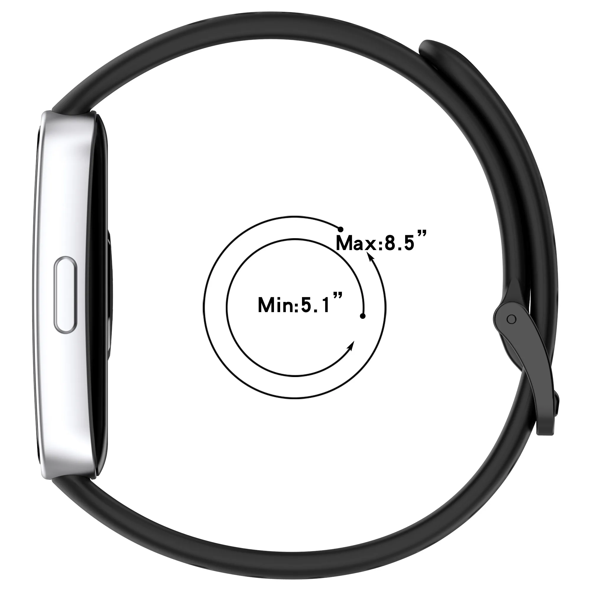 Силиконовый ремешок для часов huawei band 8 9