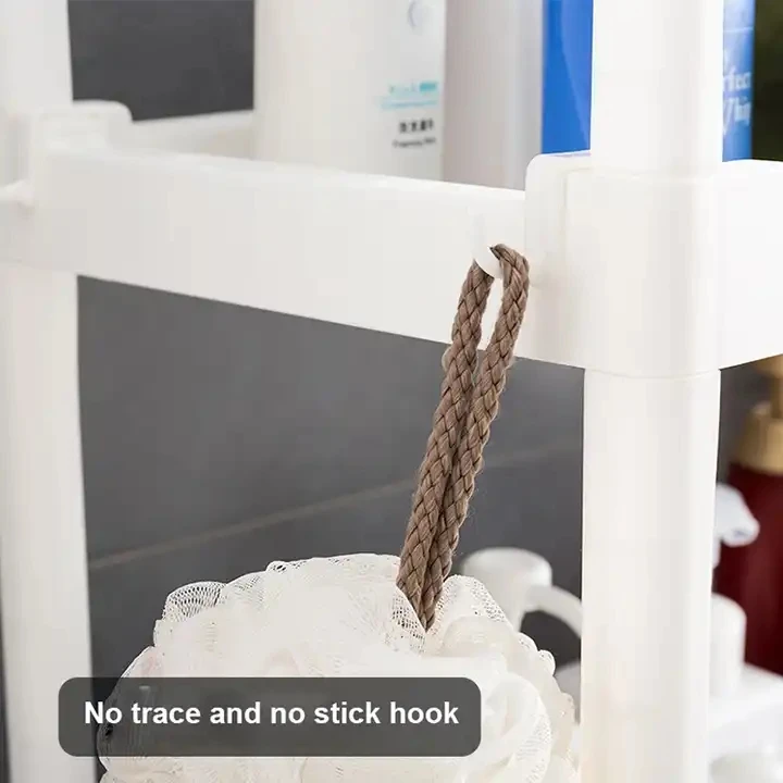 Custom design Bathroom Corner Stand Storage Organizer Accessories 2 Shelf Bathroom Space Saver over The Toilet Rack