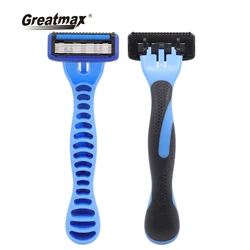 6+1Trimmer Blade disposable razor set men advanced Custom Seven Blade Face Razors mens shaving