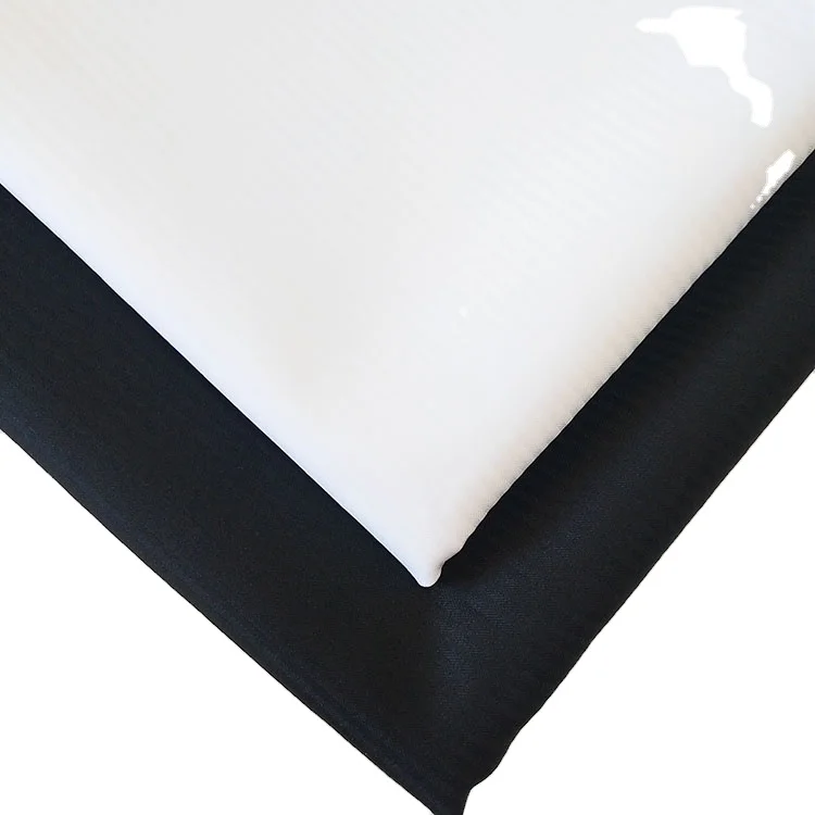 80-90GSM 100%Polyester 75D*100d Black Herringbone Pocket Fabric Chinese Products
