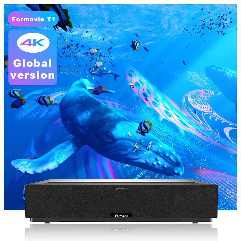 2022 проектор для кинотеатра, проектор Dlp на базе Android, 4K Fengmi, ультракороткий лазерный проектор