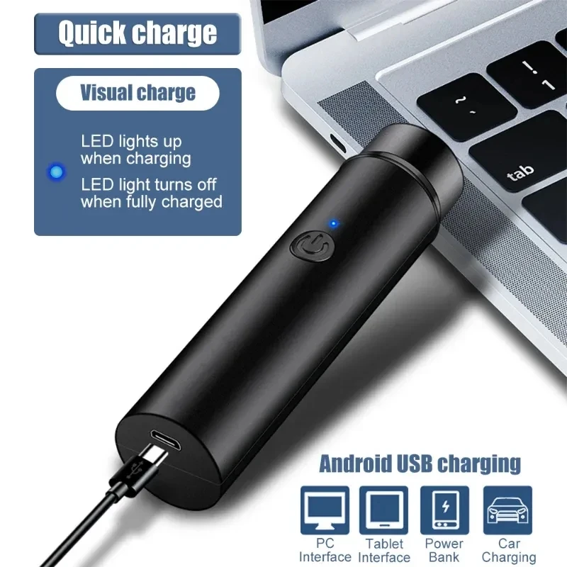 Rechargeable shaver Portable Mini  Electric Shavers Professional Beard  Razor Portable Shaver Shaving 2 Blade USB Charge for Men