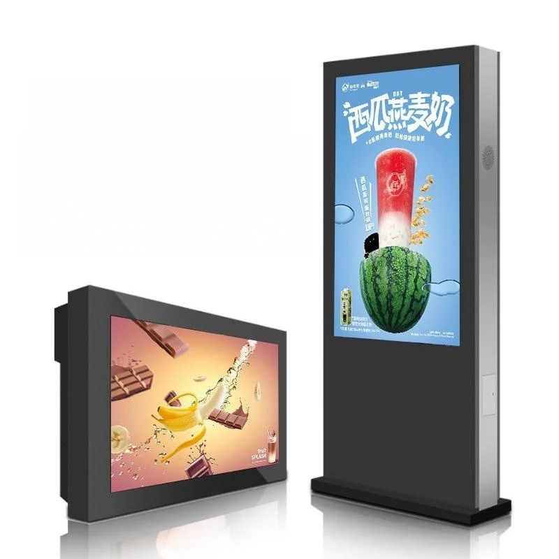 55 Inch High Quality Outdoor Capacitive Android Media Player 2500 Nits Digital Signage And Displays Outdoor Lcd Panel