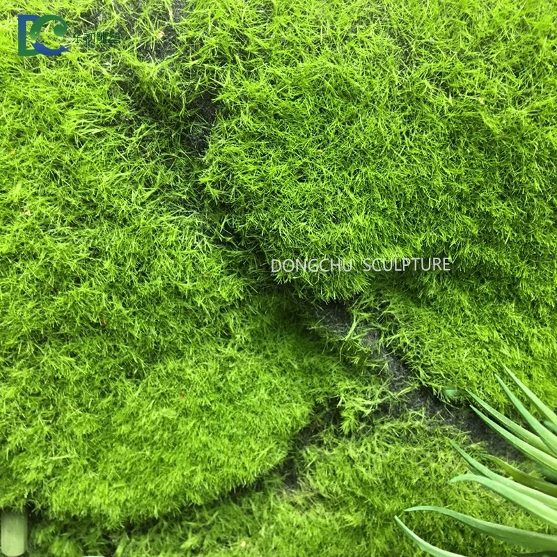 Artificial moss mat for garden/hotel/park ground decoration moss topiary