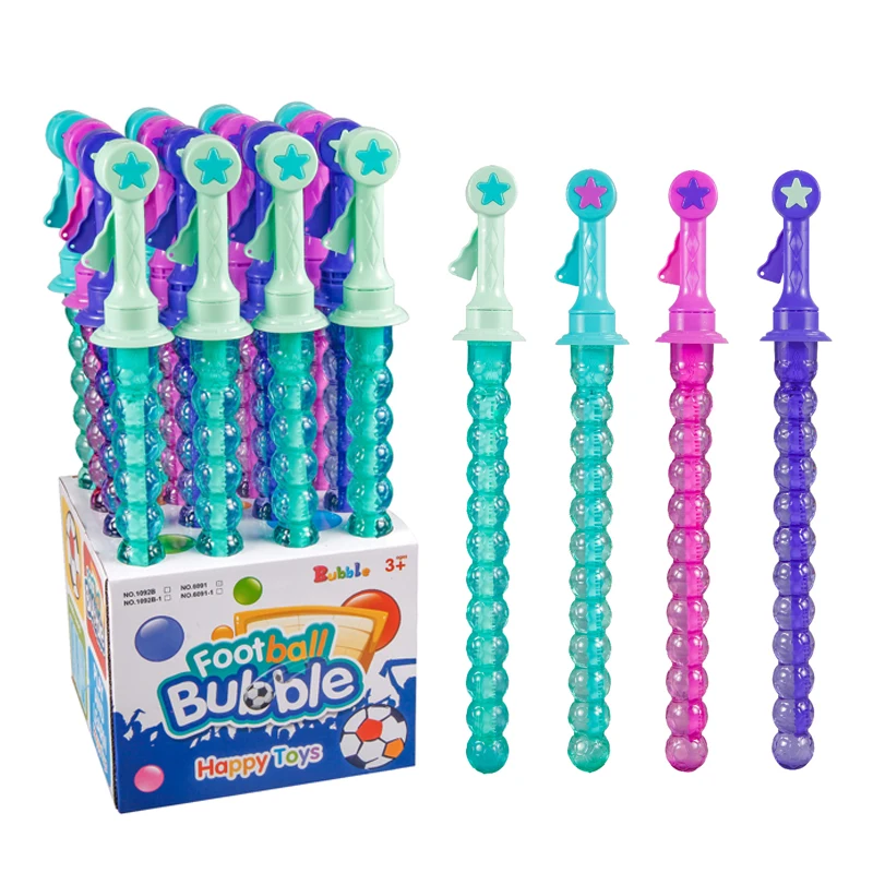Детская пластиковая звезда 46 см, большая водяная палочка, футбольный гигантский меч-пузырь, водяная палочка, игрушки