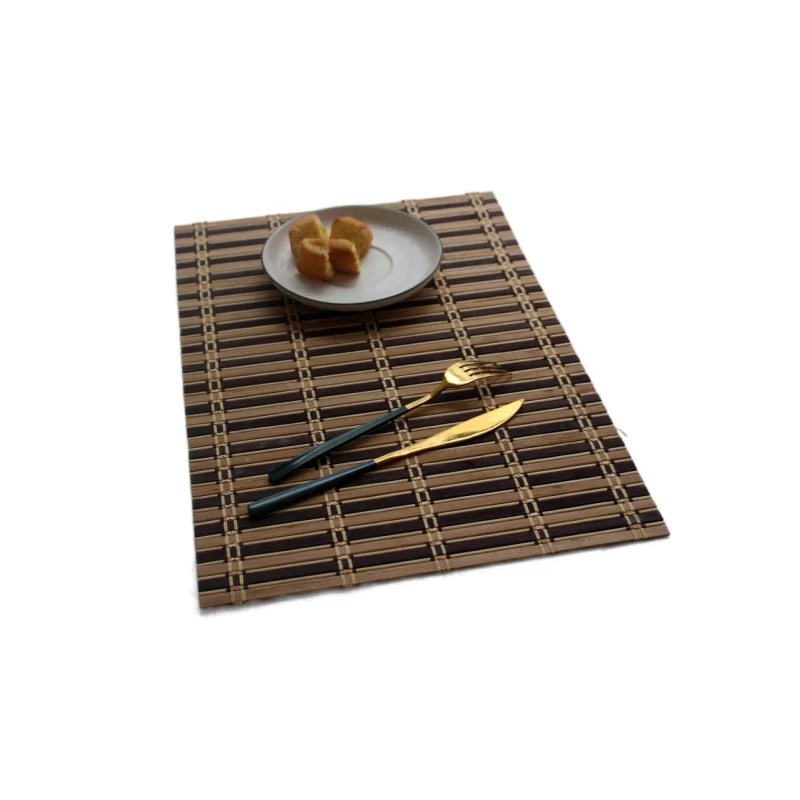 Factory sale various widely used high temperature resistant bmboo placemat anti-scalding