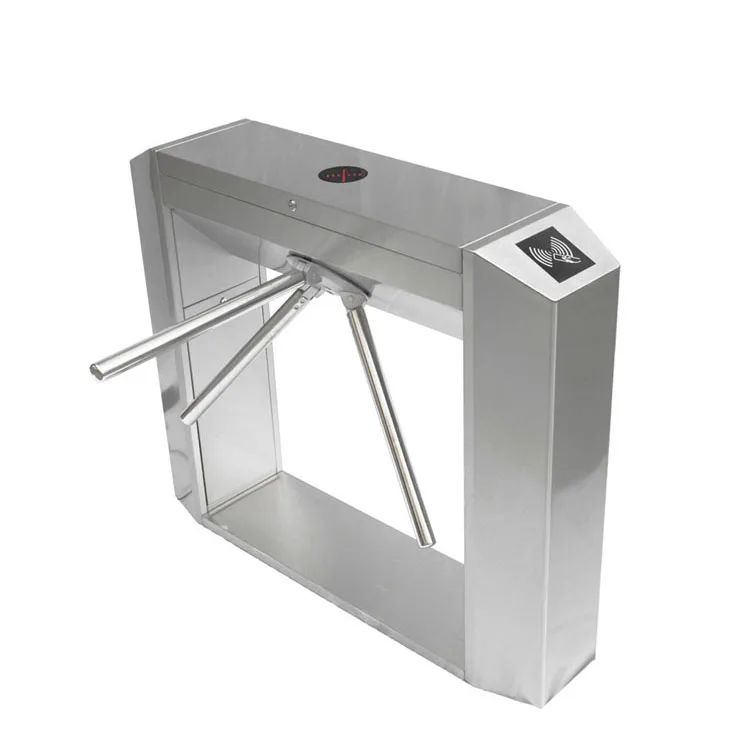 Bi-direction Access Control Fingerprint Tripod Turnstile with Controller