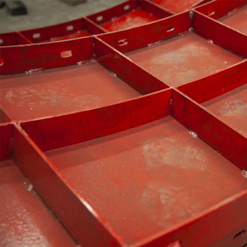 Quickly Installable Arcuate Adjustable Steel Formwork Panel for Water Conservancy Construction