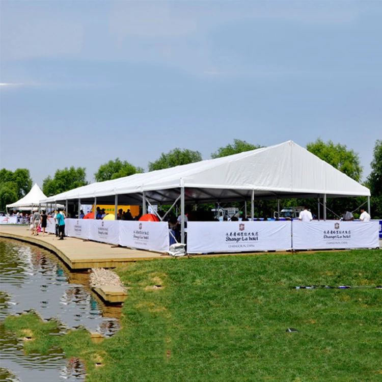 LingTong 20 X 30 Canopy Tent Big Aluminum 500 People Wedding Marquee Tent For Exhibition And Trade Fair
