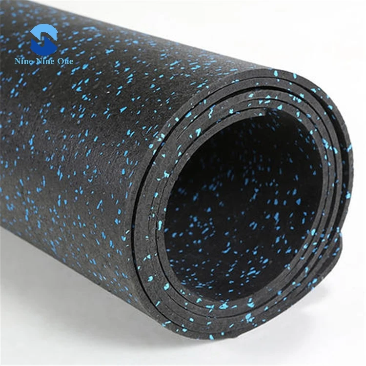 Anti slip rubber Mat Customized rubber Matting rolls For gym floor epdm roll