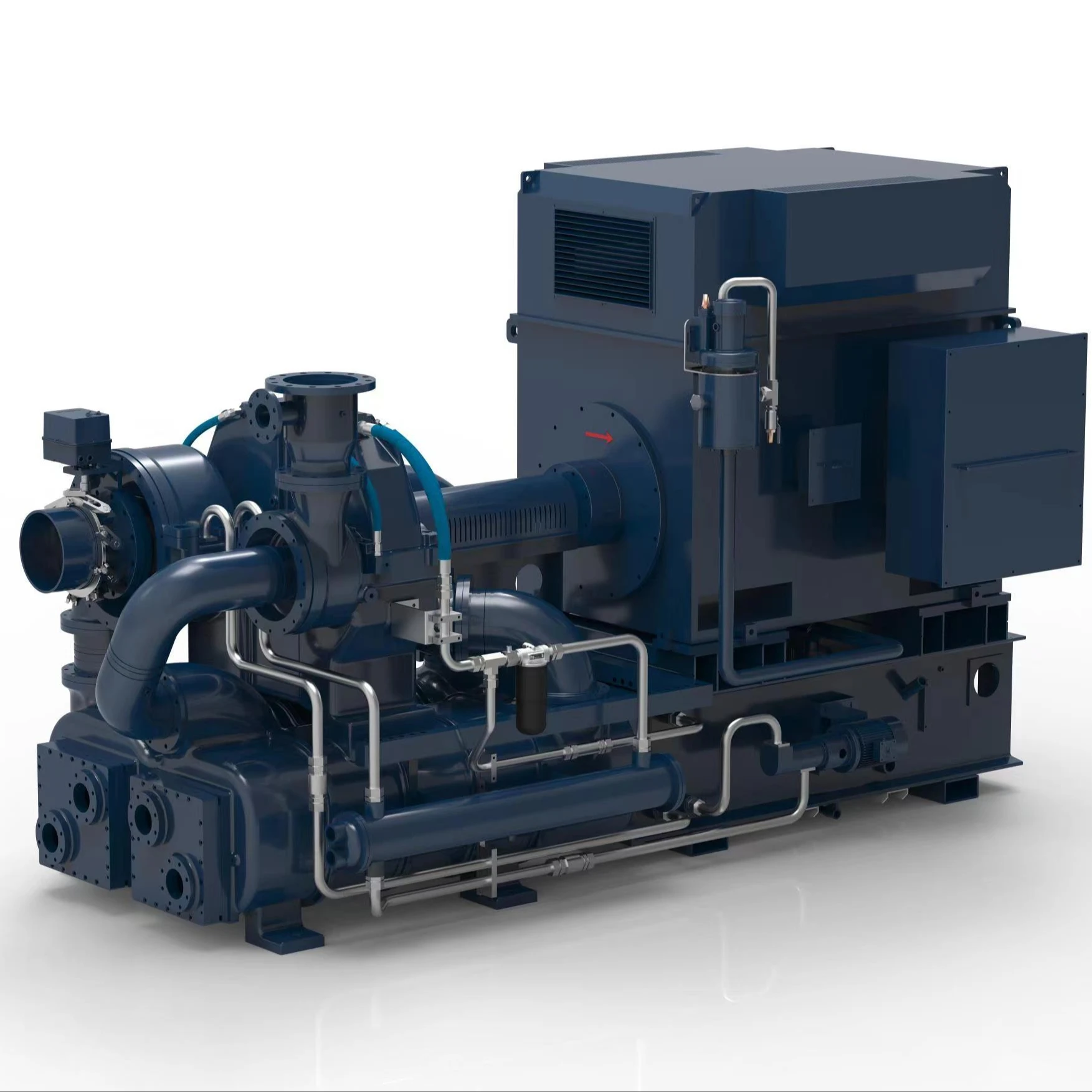 Масляный свободный Центробежный воздушный компрессор промышленного применения электрон и аптека