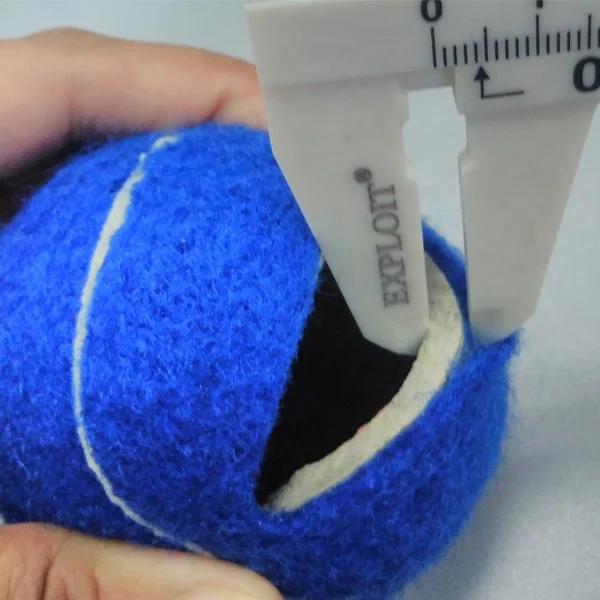 
Promotional Custom Tennis Balls Pre-cut Training Tennis Ball 