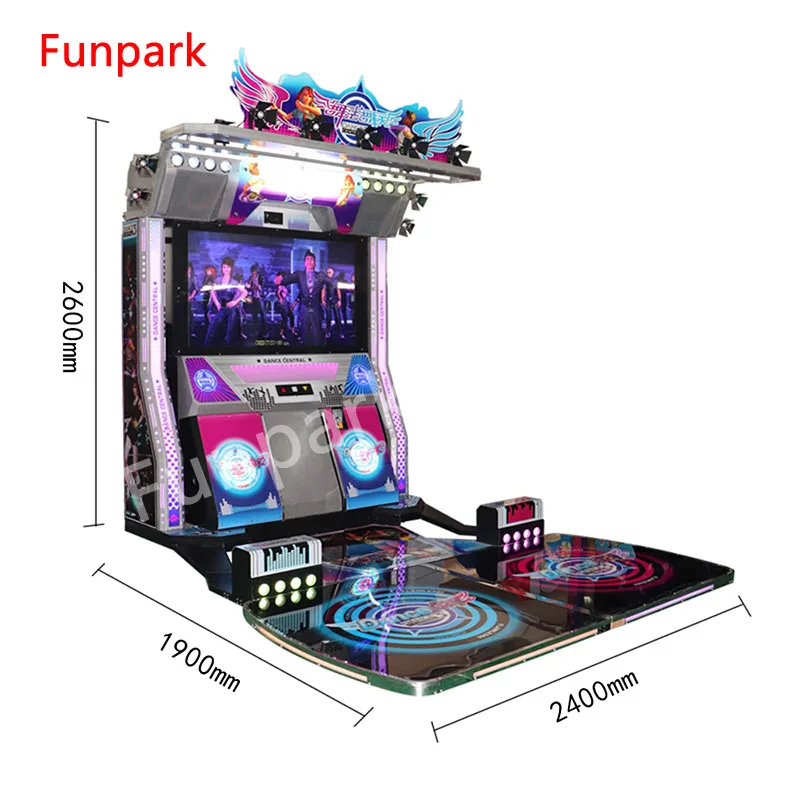 2023 New Product Amusement Arcade Pump It up Dance Machine Music Rhythm It up Dance Revolution Machine