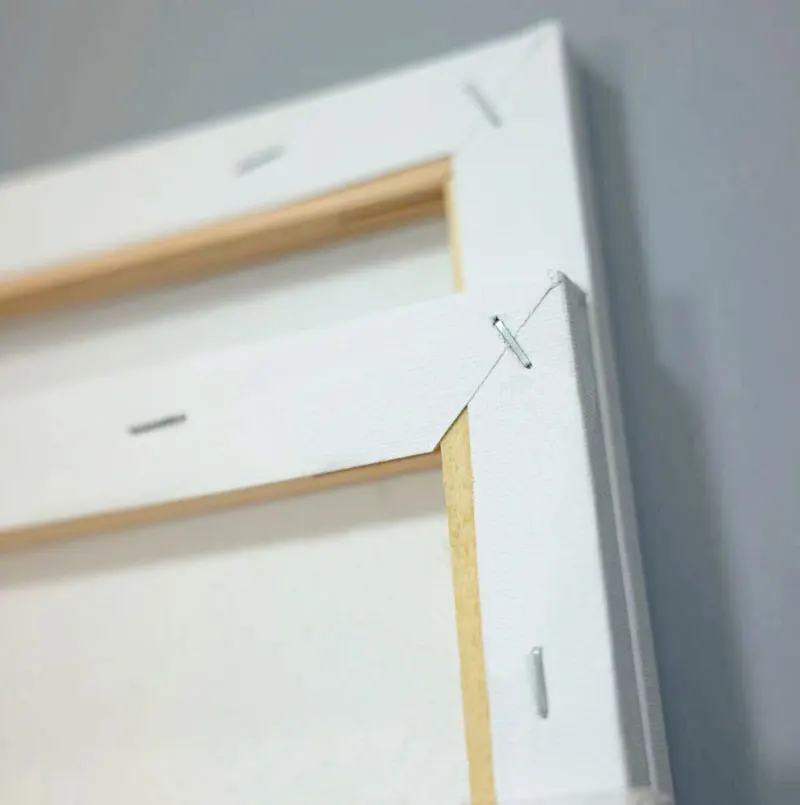 BYB Gallery mini and large canvases 100% cotton kid painting blank stretched canvas with wood frame for kids painting