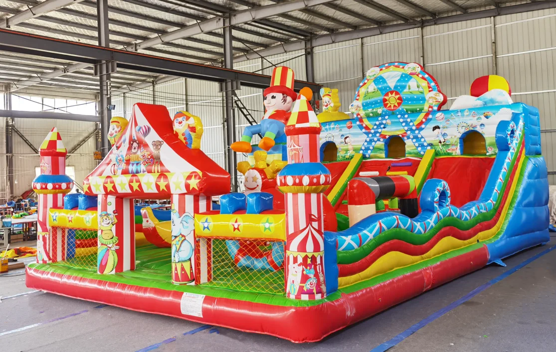 Bounce House With Banners Bouncer Castle Inflateble Bouncy Speed Racer Wholesalers Cactus Combo Candy Themed House