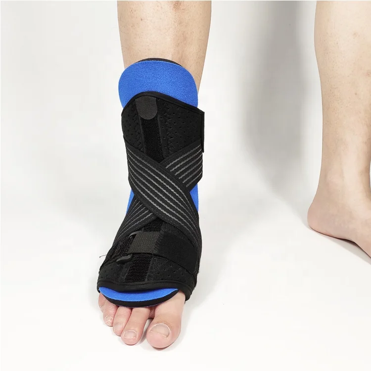 Support size custom high elastic foot droop correction brace ankle correction elastic band