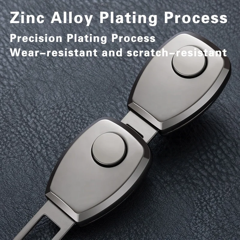 2 Pas Universal Car Safety Seat Belt Extender Customized All Car Logo Auto Seat Belt Extender