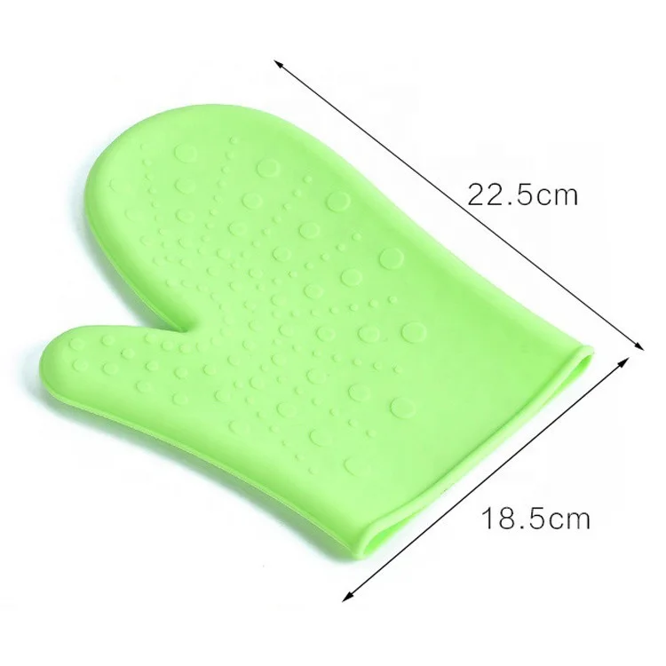 New Hot Sale silicone Oven Mitts Gloves Resistant MAX Heat Silicone BBQ Grilling Gloves for Cooking Baking Barbecue Potholder