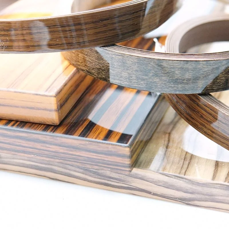 Decorative pvc edge banding plastic strips for furniture