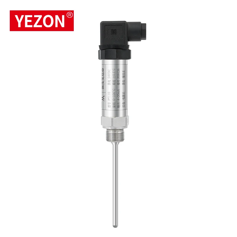 PT100 4-20ma -50~+200C water oil gas G1/4 high temperature transmitter