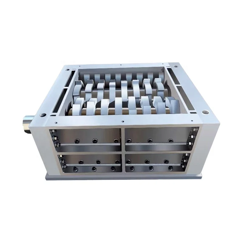 industrial shredder machine crusher machine case for plastic paper wood