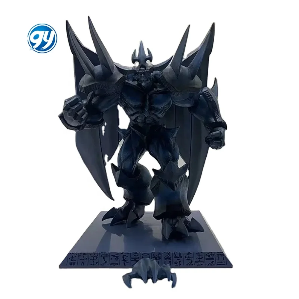 GY Figuras de Anime Yu Gi Oh обелиск мучитель ПВХ фигурка Коллекционная модель кукла игрушка 34 см