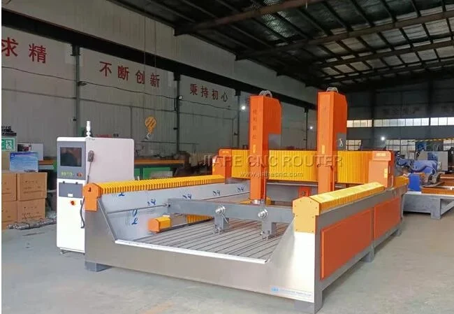 3D Cnc Stone Monuments And Decorative Stone Engraver Professional Engraving Machine For Artwork Creation