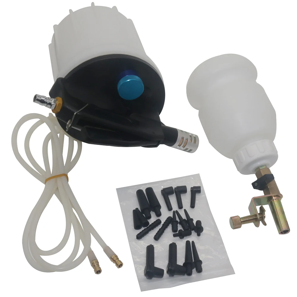2L Vacuum Brake Bleeder Kit Pneumatic Explosion-proof Shunt Decompression Vacuum Pump Brake Fluid Refueling Tool
