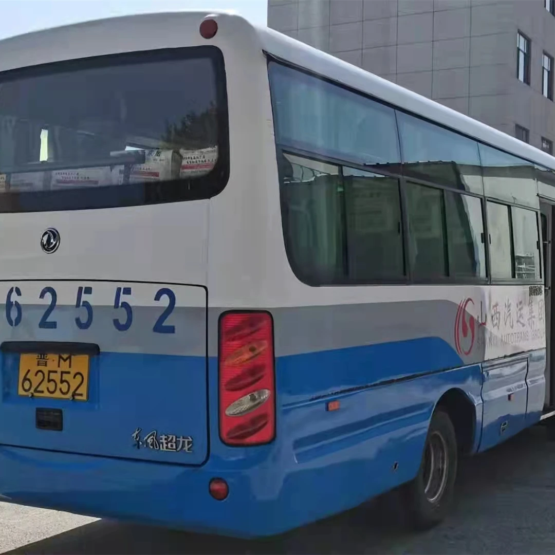 2017 year dongfeng used bus with 29 seats left hand drive on Sale