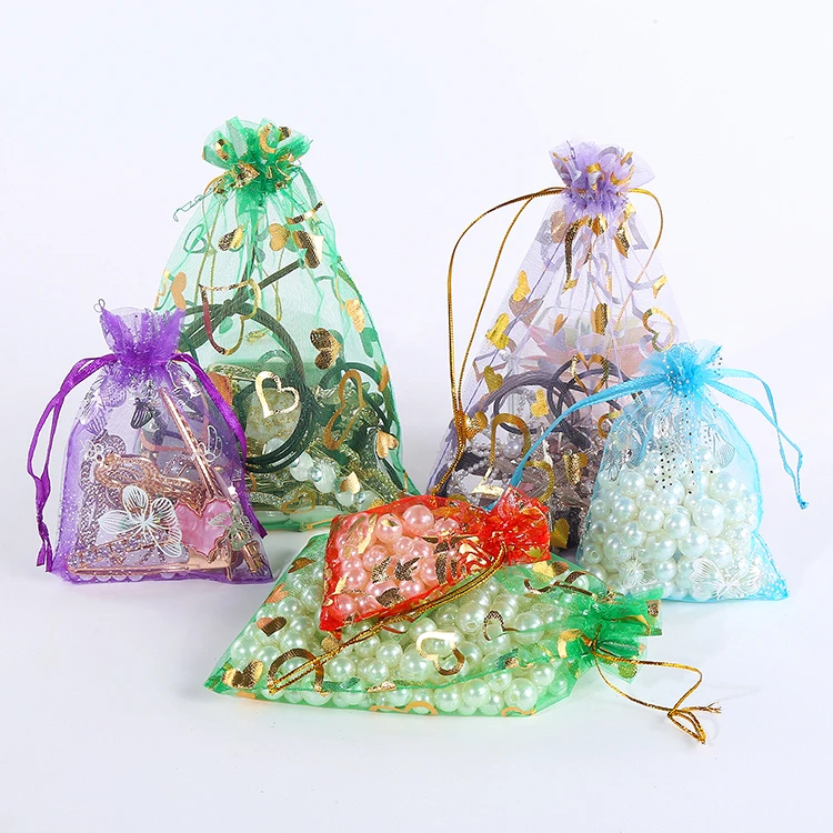 organza fabric eco bags