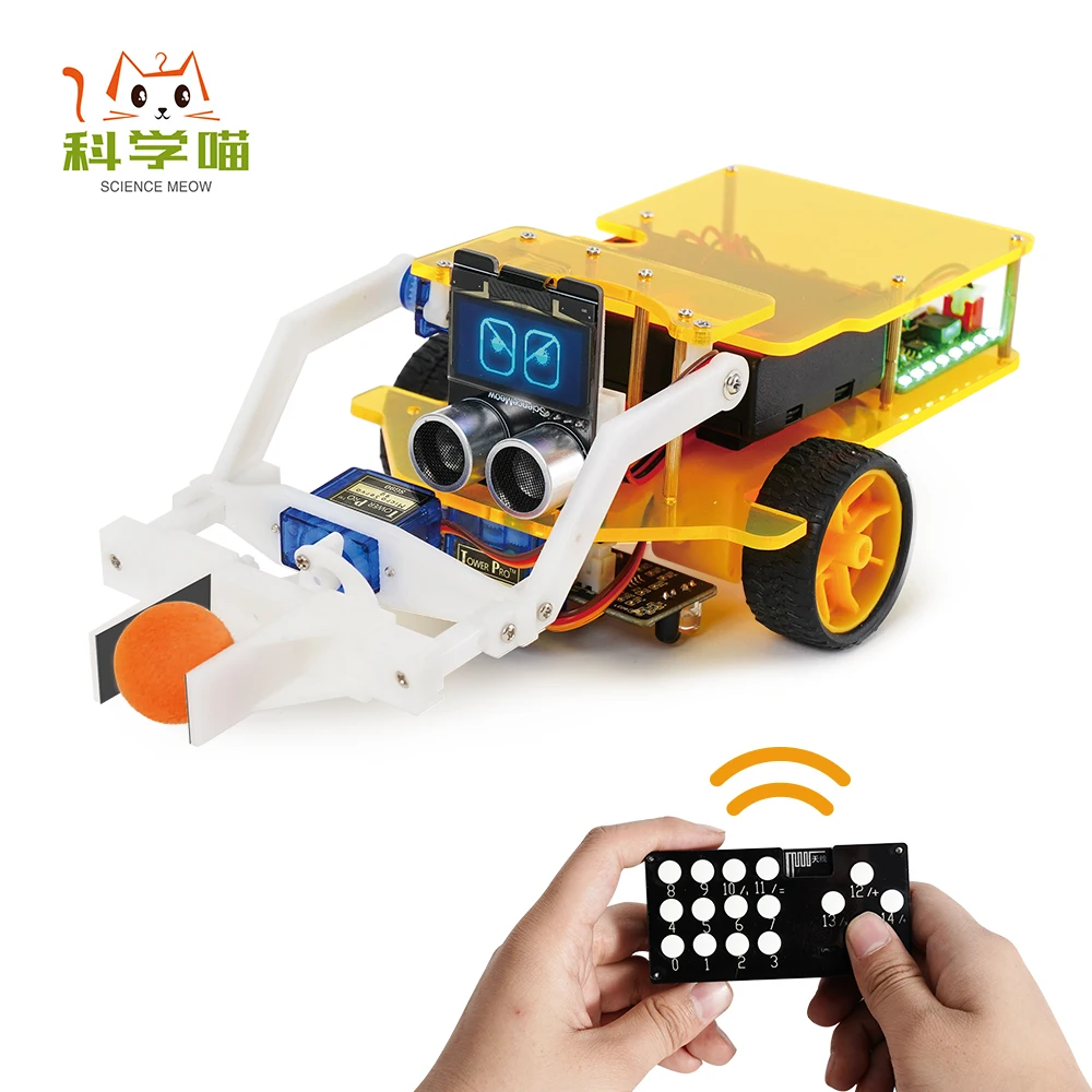 Programmable STEAM Robotics Kits cozmo Programming Arduino Walk Robot Toys for Kids & Adults