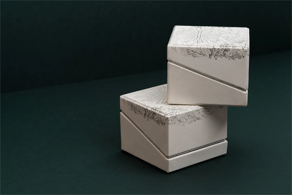 High-end high-quality black earring  ring necklace bracelet cardboard box with custom logo and lid