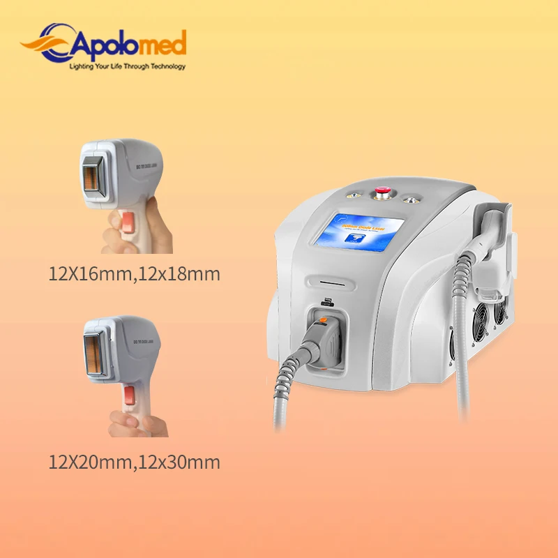 810nm Diode laser permanent hair removal machine HS 810 by china supplier shanghai med apolo