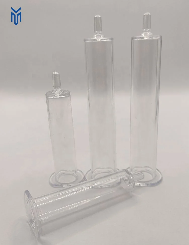 Wholesale 5ml 10ml Plastic Syringe Tube Airless Eye Cream Cosmetic Syringe Bottle