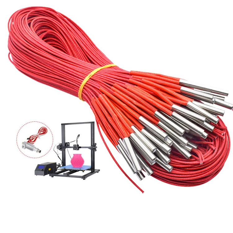 220V 6x30mm 3D Printer Parts  Ceramic Cartridge Heater Heating Tube heating elements