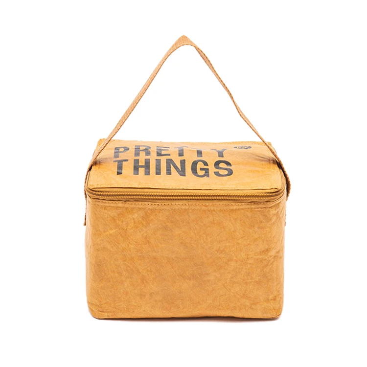 Eco-Friendly Promotional Waterproof Tyvek Thermal Lunch Bag Dupont Paper Insulated Cooler Bag Tote Bag