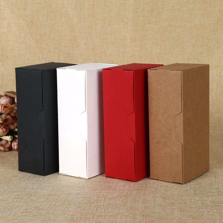 
 Несколько цветов, опционально заготовка, Легко складывающаяся черная почтовая коробка  