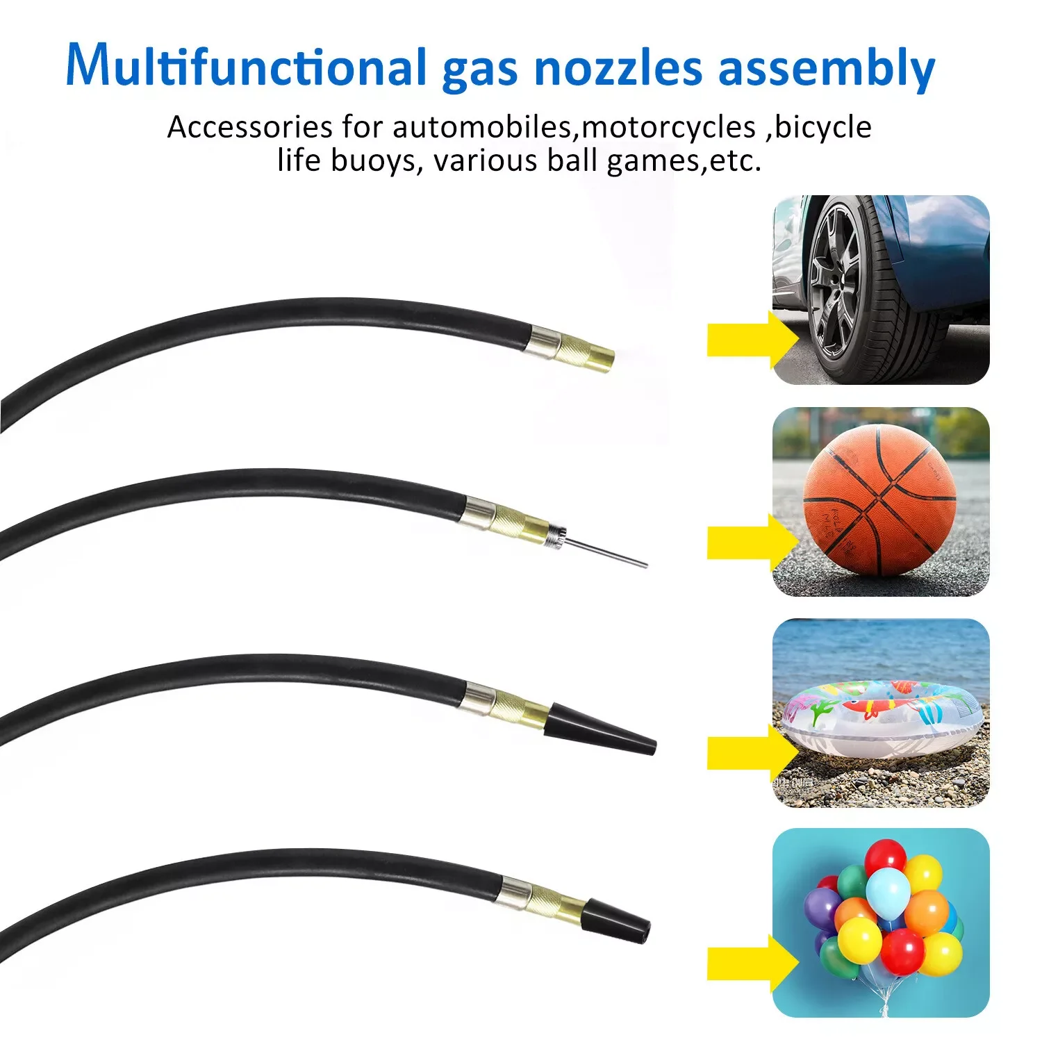 Heavy Duty 12V Dual-purpose    Double cylinder Air Pump Power Toolbox Pump Car Air Compressor 12v Car Tire Inflator Pump