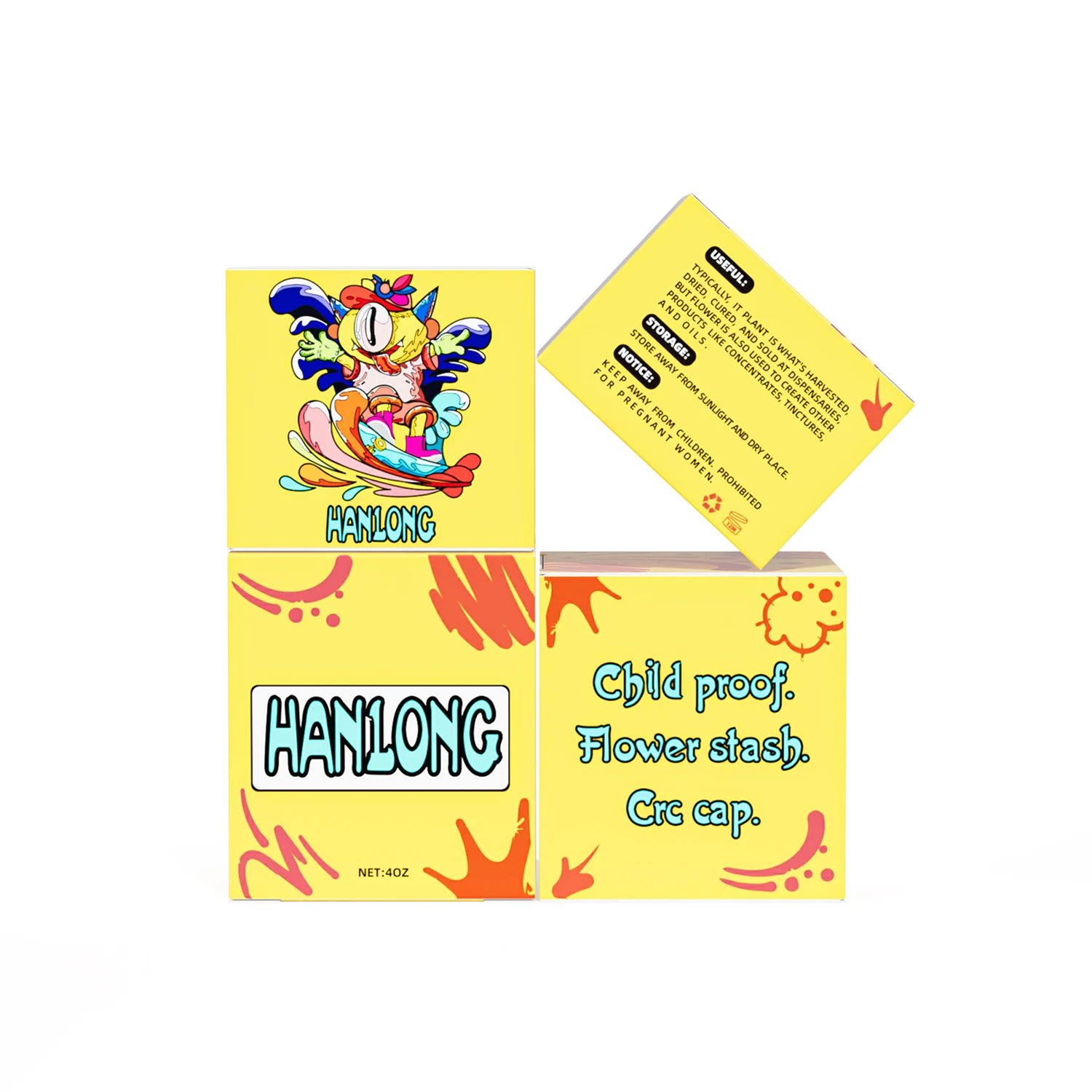 Custom Glass Jars Packaging Foldable Gift Boxes Printed Paper Folding Box Cosmetic Package For Jars And Bottles