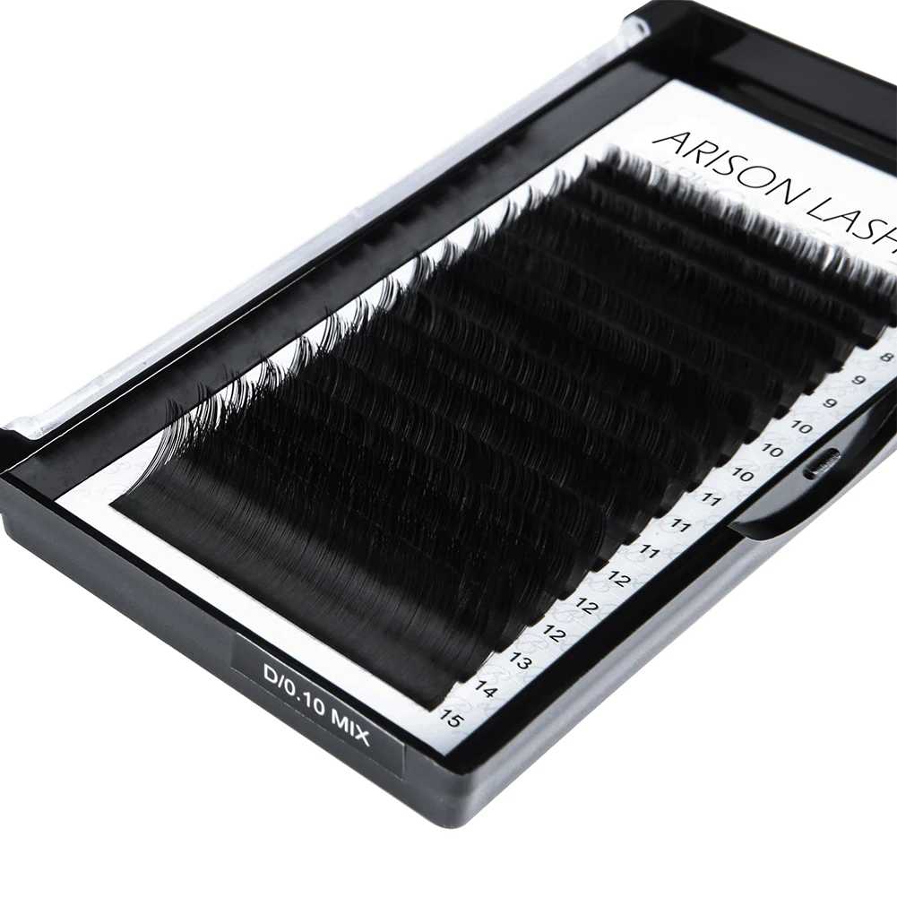 
Arison Wholesale J/B/C/D/L/LD/LC/LD/M/O Private Label russian volume eyelash extension Vendor 