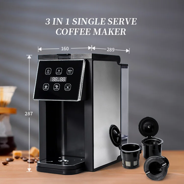 Best Quality Coffee at Home: All-in-One Automatic Coffee Maker with Built in Grinder Professional Coffee Maker