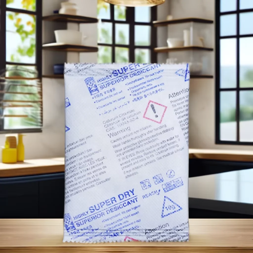 Top One Super Dry Desiccant Paper Calcium Chloride Dehumidifier  Bag
