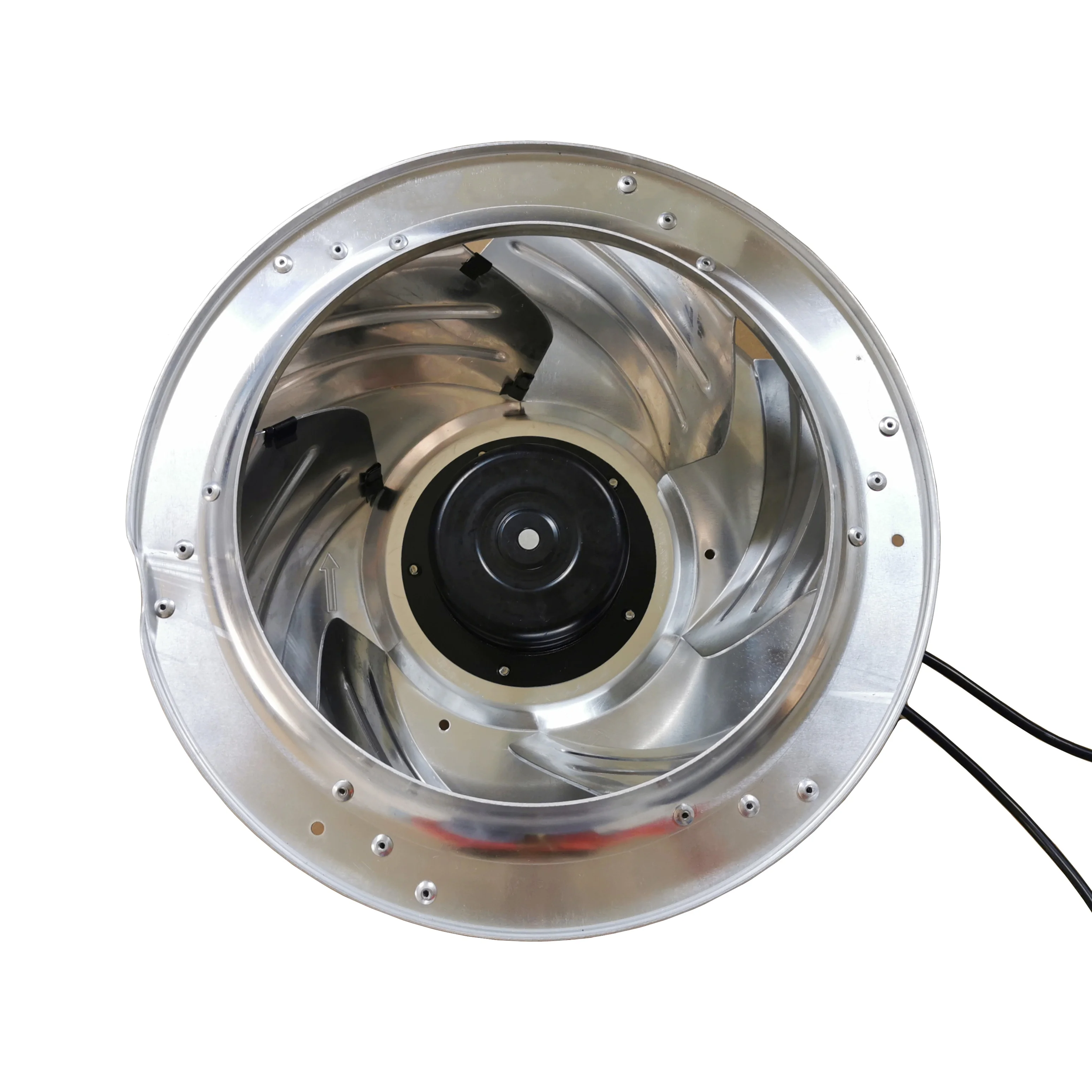 DC 24V 48V backward curved centrifugal fan 310mm brushless impeller