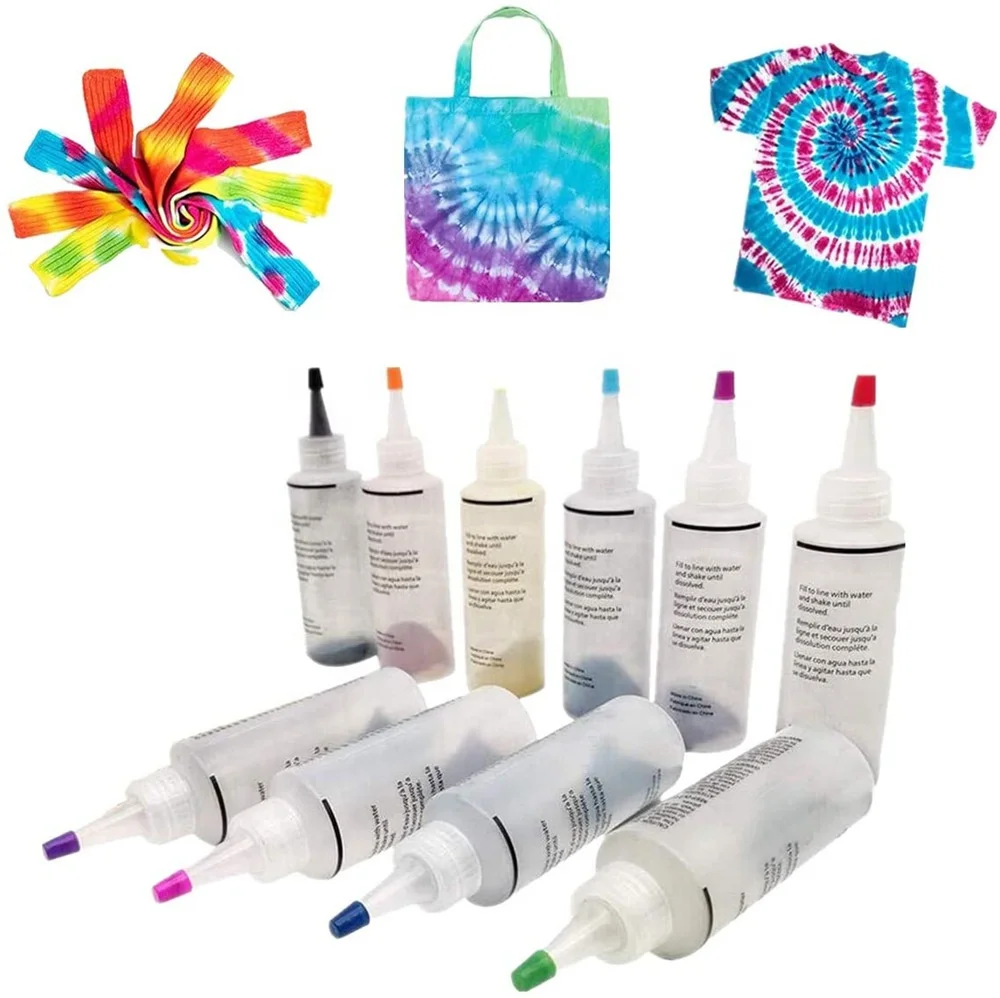 
Hot Sales For Kids Party Tie dye paint Customizable 5-colors Ce Certified Tie Dye Kit 