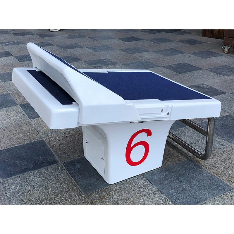 high quality International swimming pool starting block track and field for swimming pool competition and training