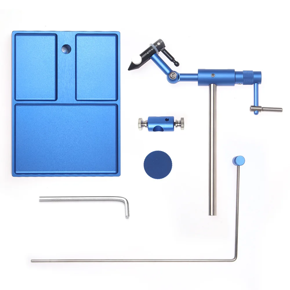 New Type 360 Rotary Fly Tying Vise Adjustable Artificial Flies Making Tool With Base