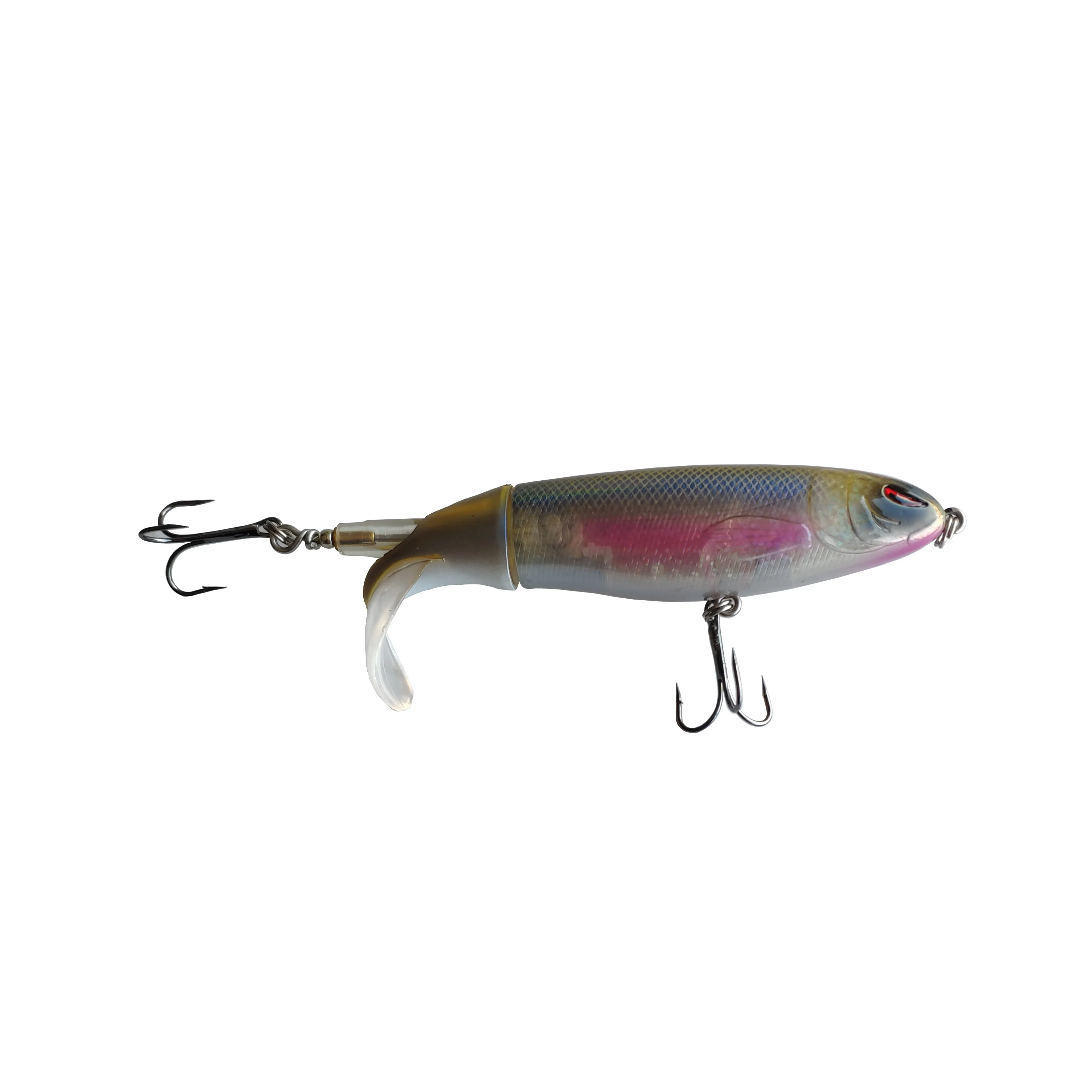 
39G/13CM fishing Lure Bait Propeller tail straight swimming Hard Bait Spinning/casting Tail Fishing Bait 