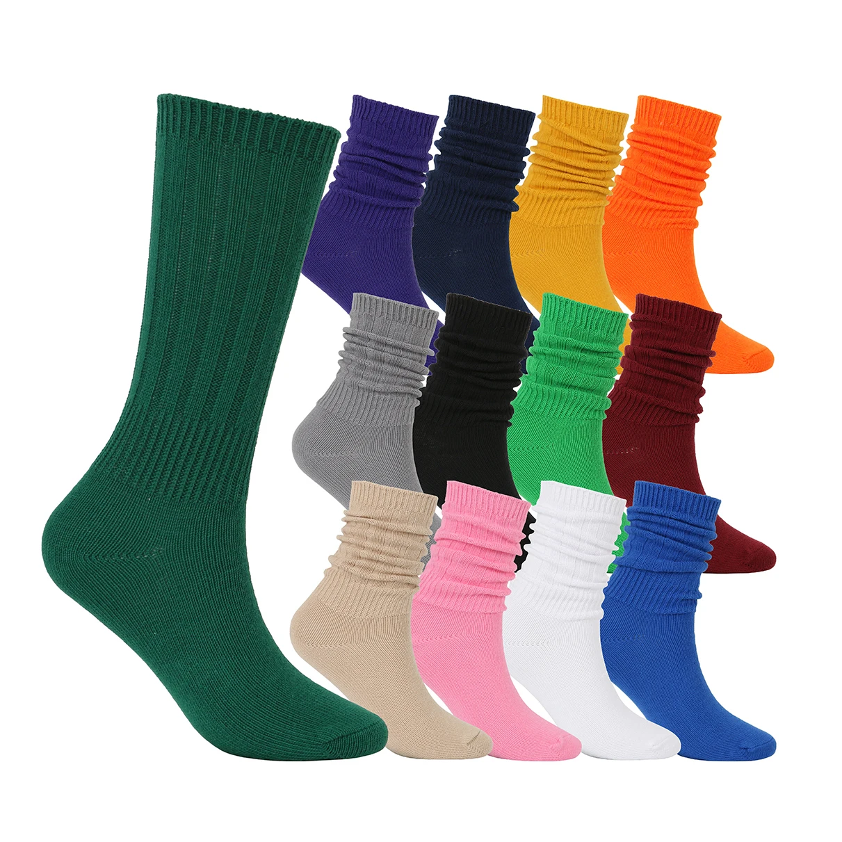 FY-N1006 women cotton slouch socks sox for sale